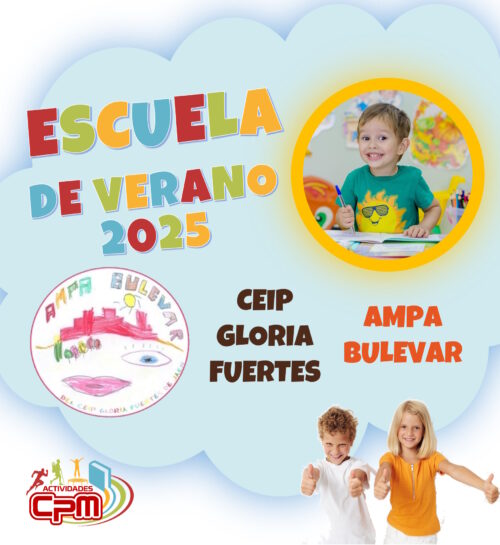 Escuela de Verano 2025. CEIP Gloria Fuertes AMPA Bulevar