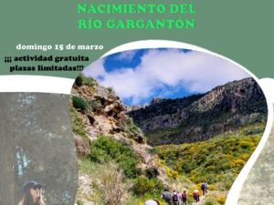 Ruta de senderismo: Nacimiento del Río Gargantón. “Sierra Mágina, aventura y deporte de bajo impacto en la alta montaña de Andalucía”