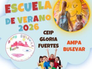 Escuela de Verano 2026. CEIP Gloria Fuertes AMPA Bulevar