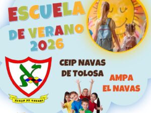 Escuela de Verano 2026. CEIP Navas de Tolosa AMPA El Navas