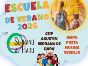 Escuela de Verano 2026. CEIP agustin serrano