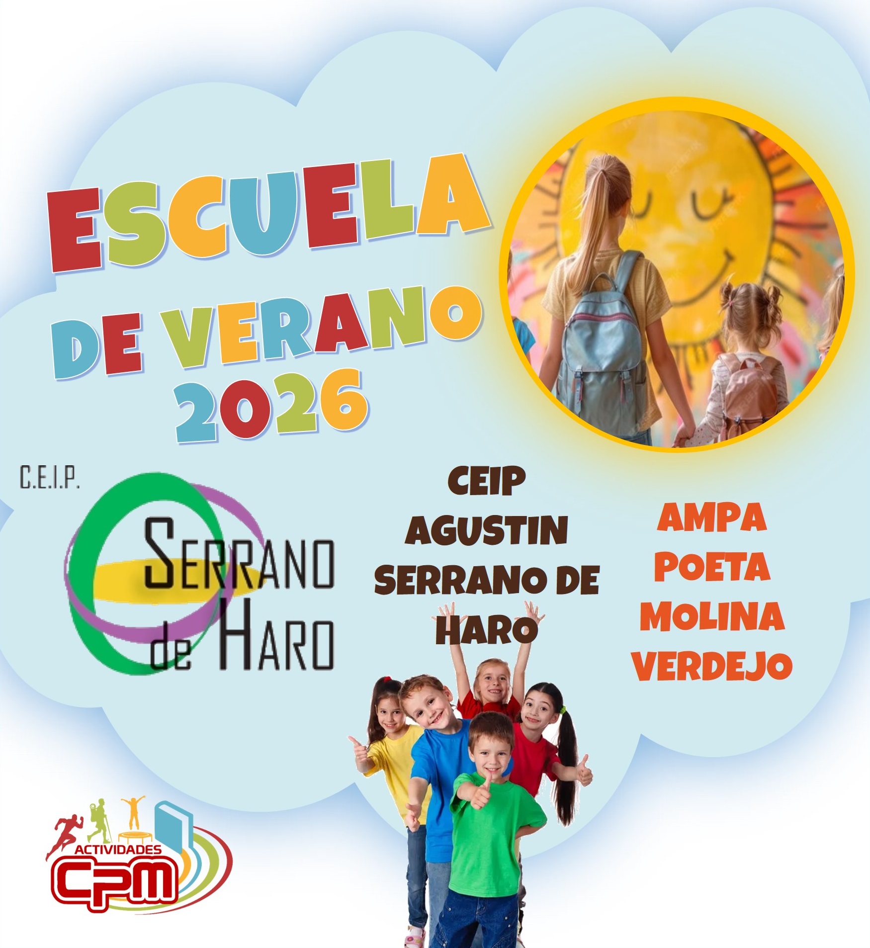 Escuela de Verano 2026. CEIP agustin serrano